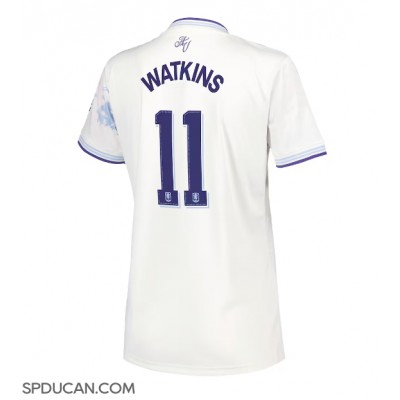 Zenski Nogometni Dres Aston Villa Ollie Watkins #11 Rezervni 2025-26 Kratak Rukav Zenski Nogometni Dres Aston Villa Ollie Watkins #11 Rezervni 2025-26 Kratak Rukav